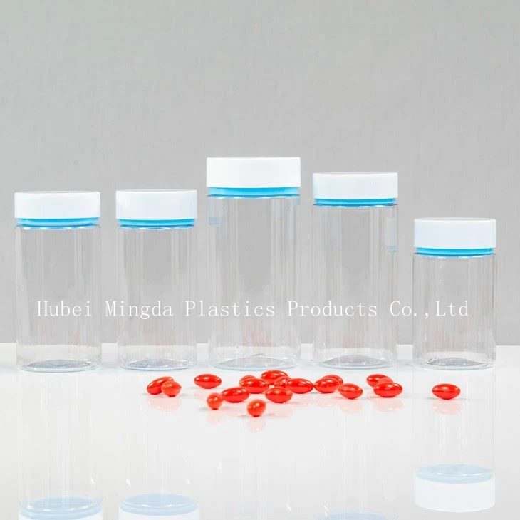Tall PET Cylindrical Jar Tall PET Cylindrical Jar